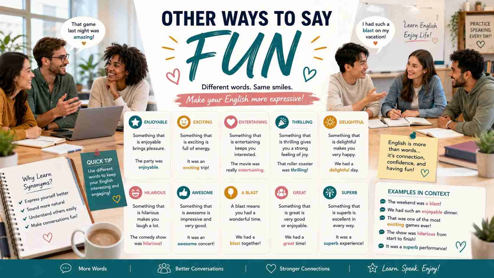 other ways to say fun