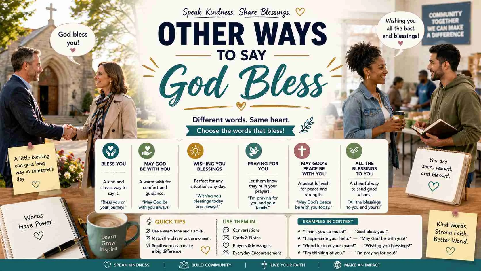 other ways to say god bless