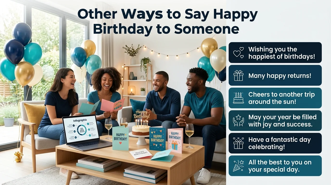 other ways to say happy birthday to someone
